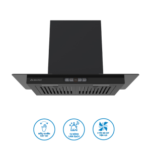 Máy hút mùi kính phẳng Hòa Phát HKH F0370H (Rộng 70cm)